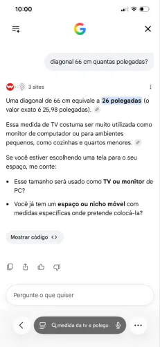 Televisão ( não é smart)