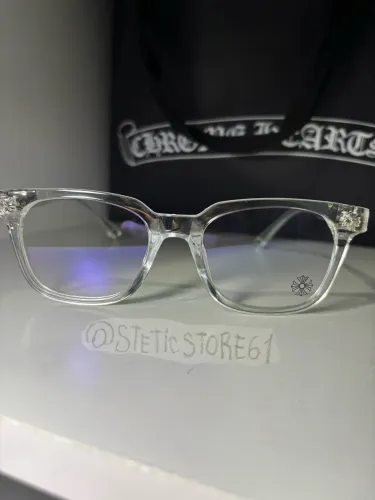 Óculos chrome hearts transparente