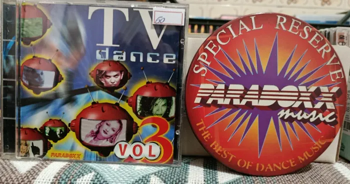 CD Combo Dance Music - Special Reserve Paradoxx (Na Lata) + TV Dance Vol.3