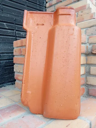 Telhas romana vermelha barroca forte resinada de fábrica 