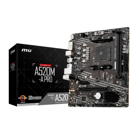 Placa mãe A520m Msi A-PRO