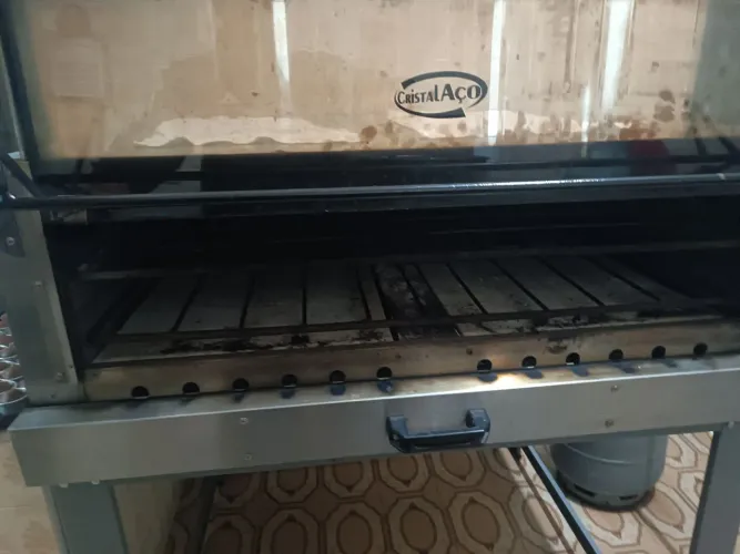 Forno cristal aço