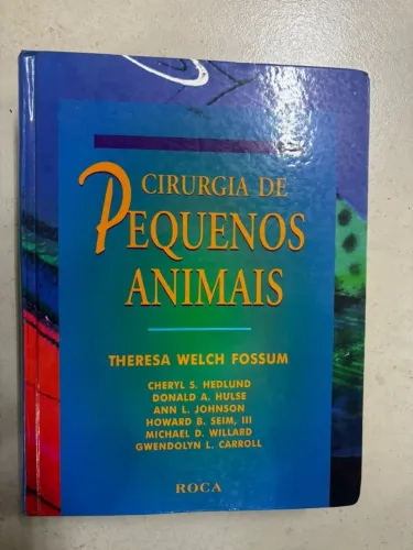 Livro Cirurgia De Pequenos Animais Fossum Usado Ótimo Estado (Usado)