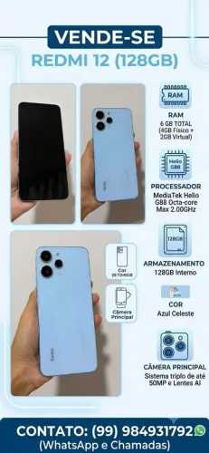 Celular REDMI 12 (128GB)