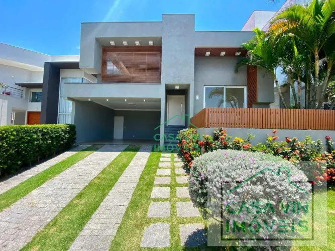 Casa com 3 dormitórios para alugar, 240 m² por R$ 9.300,00 - Condomínio Terras de São Fran
