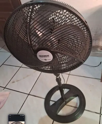 DESAPEGO. Ventilador MONDIAL. Funcionando 
