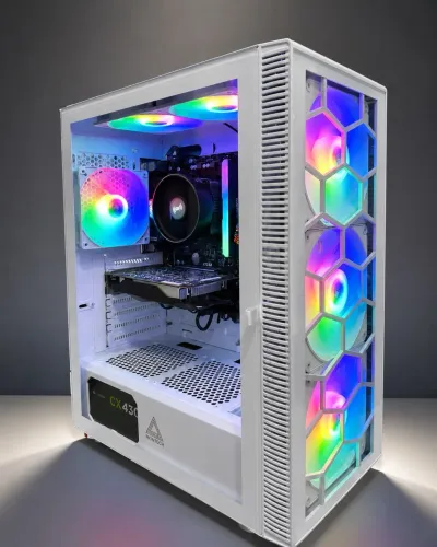 Pc gamer com Ryzem 7 16 de ram placa de vídeo