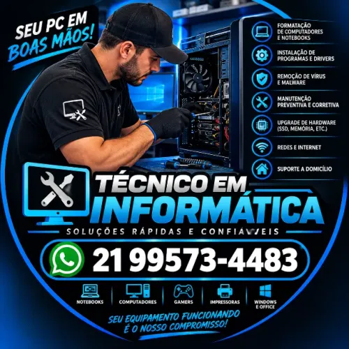 TÉCNICO DE INFORMÁTICA A DOMICÍLIO