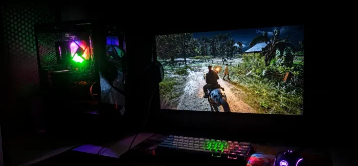 Pc gamer completo Ryzen 5, 8GB + RX 6400 4gb