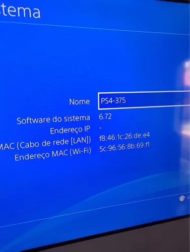 PlayStation 4 slim versão 6.72