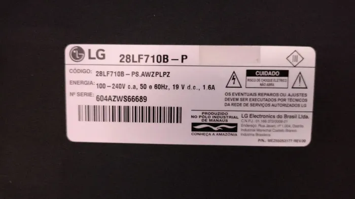 Tv 28 polegadas led lg