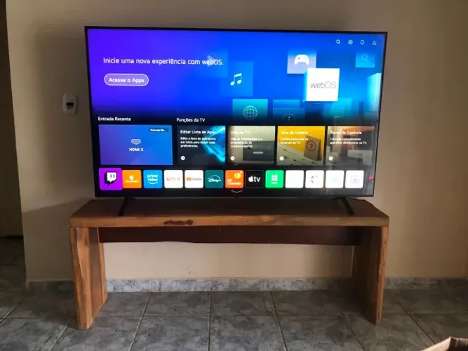 TV LG 75 Polegadas 4K - Parcelo no cartao