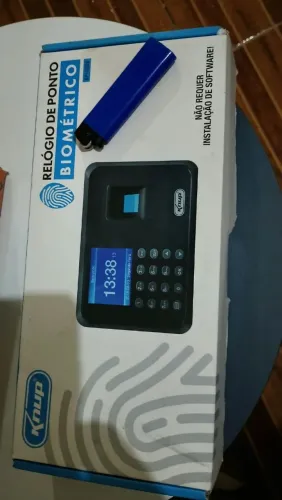 Relógio de ponto com biometria