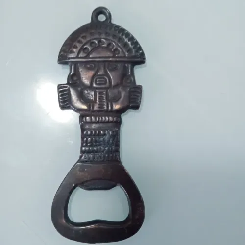 Antigo Abridor Peruano Inca  Original anos 70 Raro em Bronze. 