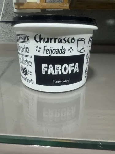 Vasilha farofa - tupperware 