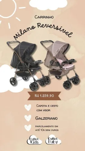 Carrinho e bebe conforto