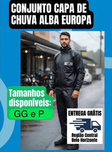 Capa de Chuva Alba Europa