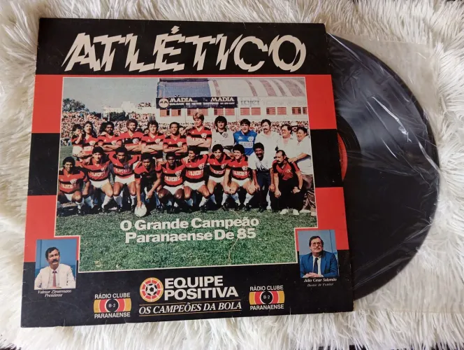 Disco Vinil do Atlético Paranaense Campeão 1985