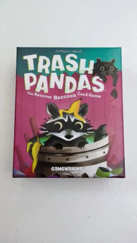 Trash Pandas Cardgame Boardgame Jogo de cartas tabuleiro partygame Original Usado