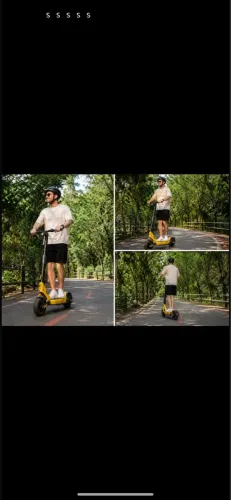 Vendo patinete elétrico autonomia de 75km