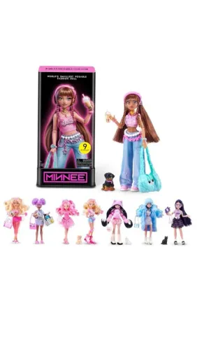 Encomendas bonecas Zuru Minnee, as menores bonecas articuladas do mundo