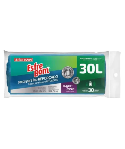 Saco de Lixo Esfrebom 30L (30 und.)