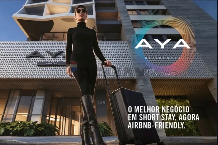 Studio 25m² no Centro de Curitiba Aya Amintas