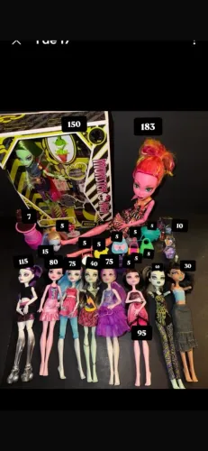 Lote monster high