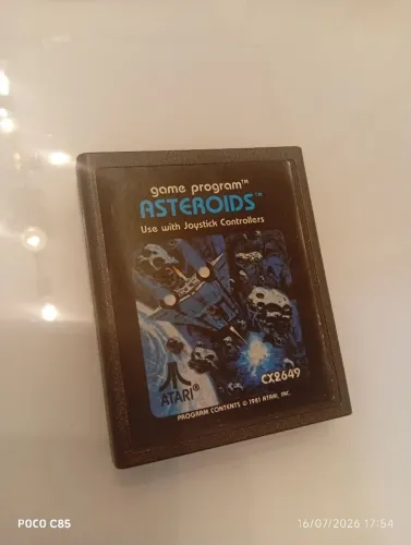Cartucho Atari Asteroids