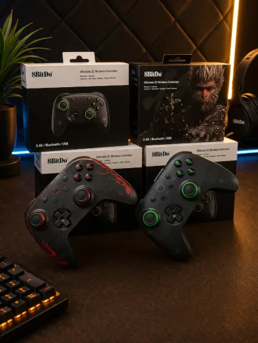 Controle 8BitDo Ultimate 2C Sem Fio - TV , PC, Celular e Smart