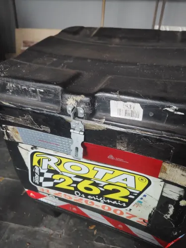 Baú de moto + trilho da CG 160