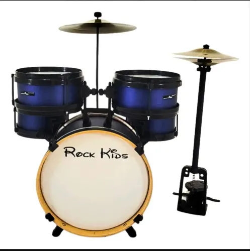 Bateria infantil instrumento musical