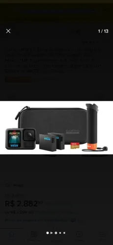 Go pro hero 13 black kit