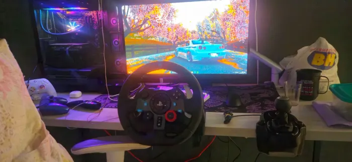 Volante g29+cambio