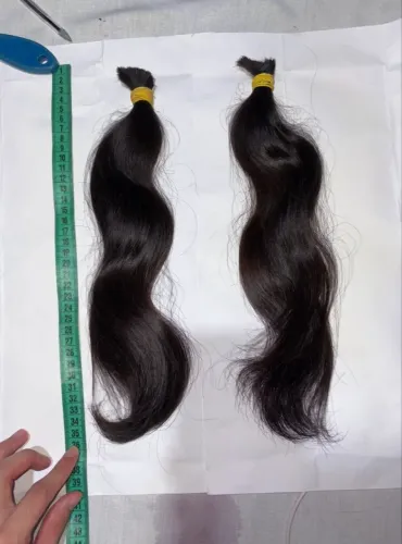 Cabelo Humano: 100% Virgem e Natural. 30 CM