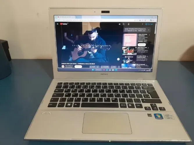 Ultrabook Sony VAIO Intel Core i5 | 8GB RAM | SSD 480GB | Bateria Boa | Windows 11