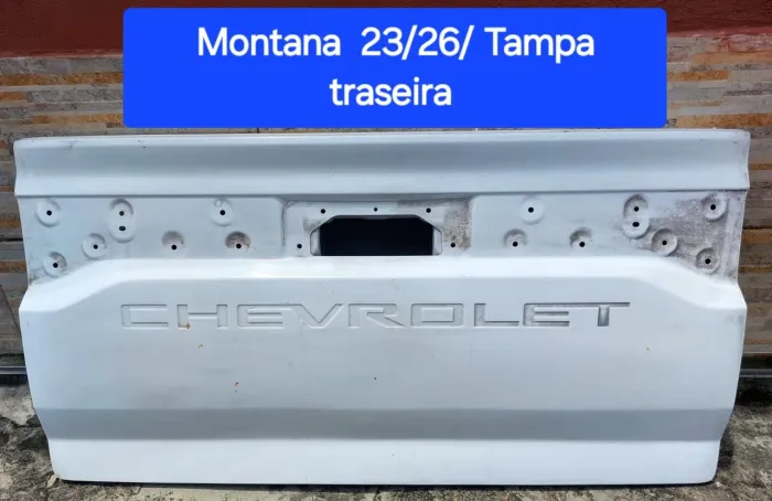 Chevrolet Montana 23/25/ tampa mala