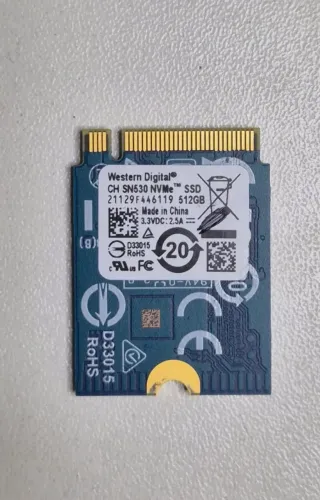 SSD Nvme 512Gb Western Digital Sn530/Sn560 - compatível com Xbox Series