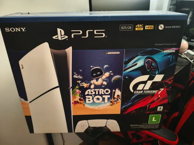 Playstation 5 Slim ainda na garantia