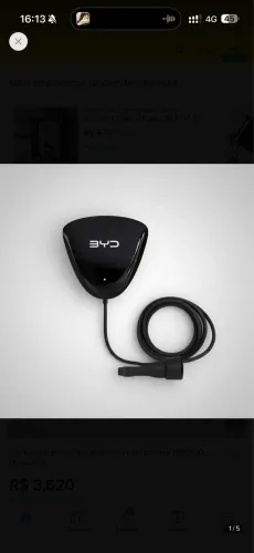 CARREGADOR BYD DOLPHIN MINI ORIGINAL FECHADO