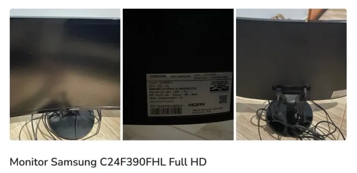 Monitor Samsung 24 pol