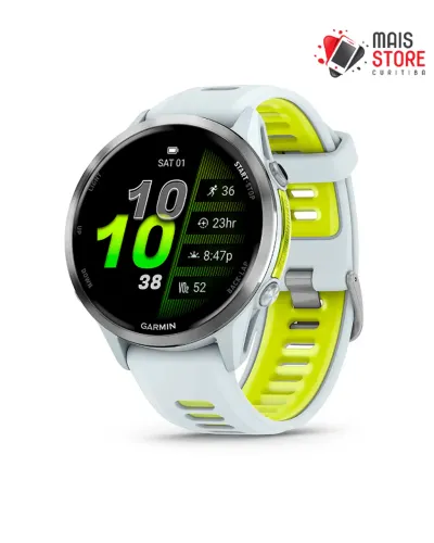 Relógio Garmin Forerunner 970 Branco - 010-02969-01 - Lacrado na caixa