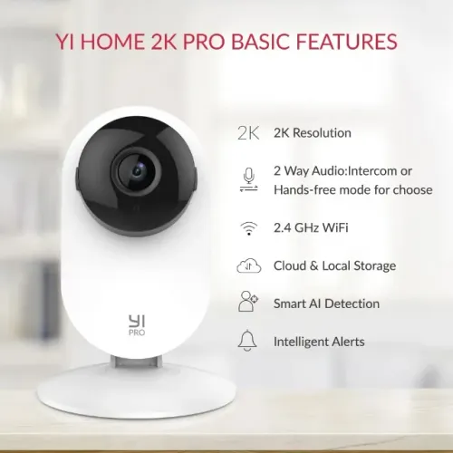 Camera Baba Casa Inteligente Wifi Yi Xiaomi Home 2k Pro camera de segurança casa inteligen