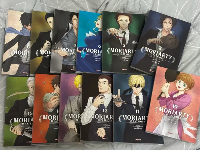 Moriarty O Patriota Volumes 2 e 5 ao 15 Lote