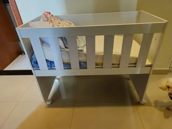 Mini berço com colchão - Assento de bebê