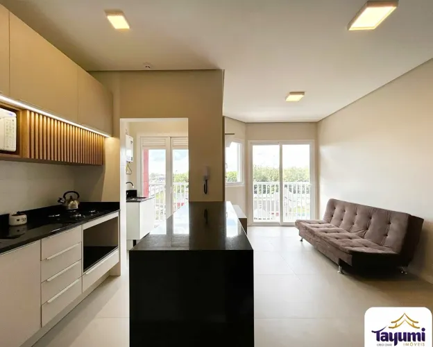 Locação: Apartamento de 2 quartos no Jardim Europa, Santa Cruz do Sul-RS: 2 salas, 1 banhe