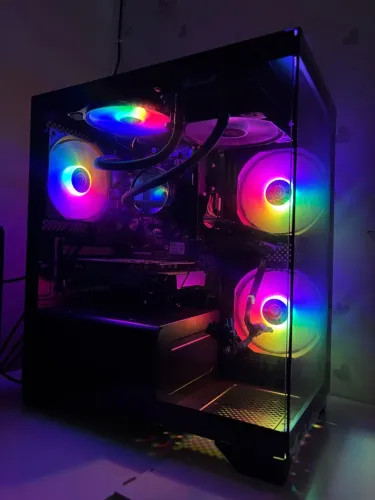 Pc GAMER RYZEN 5 5500, RTX 3050, 16gb, SSD 256