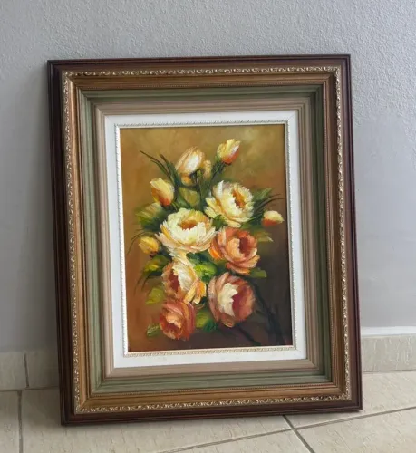 Quadro decorativo em tela para parede - lindo