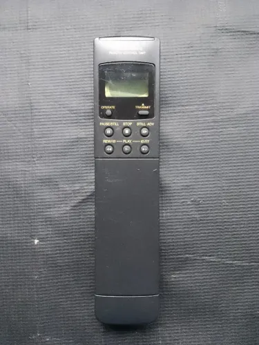 Controle remoto raro Panasonic para Videocassetes anos 80