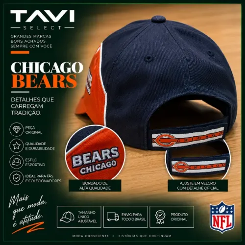 Boné Chicago Bears NFL - Reebok
